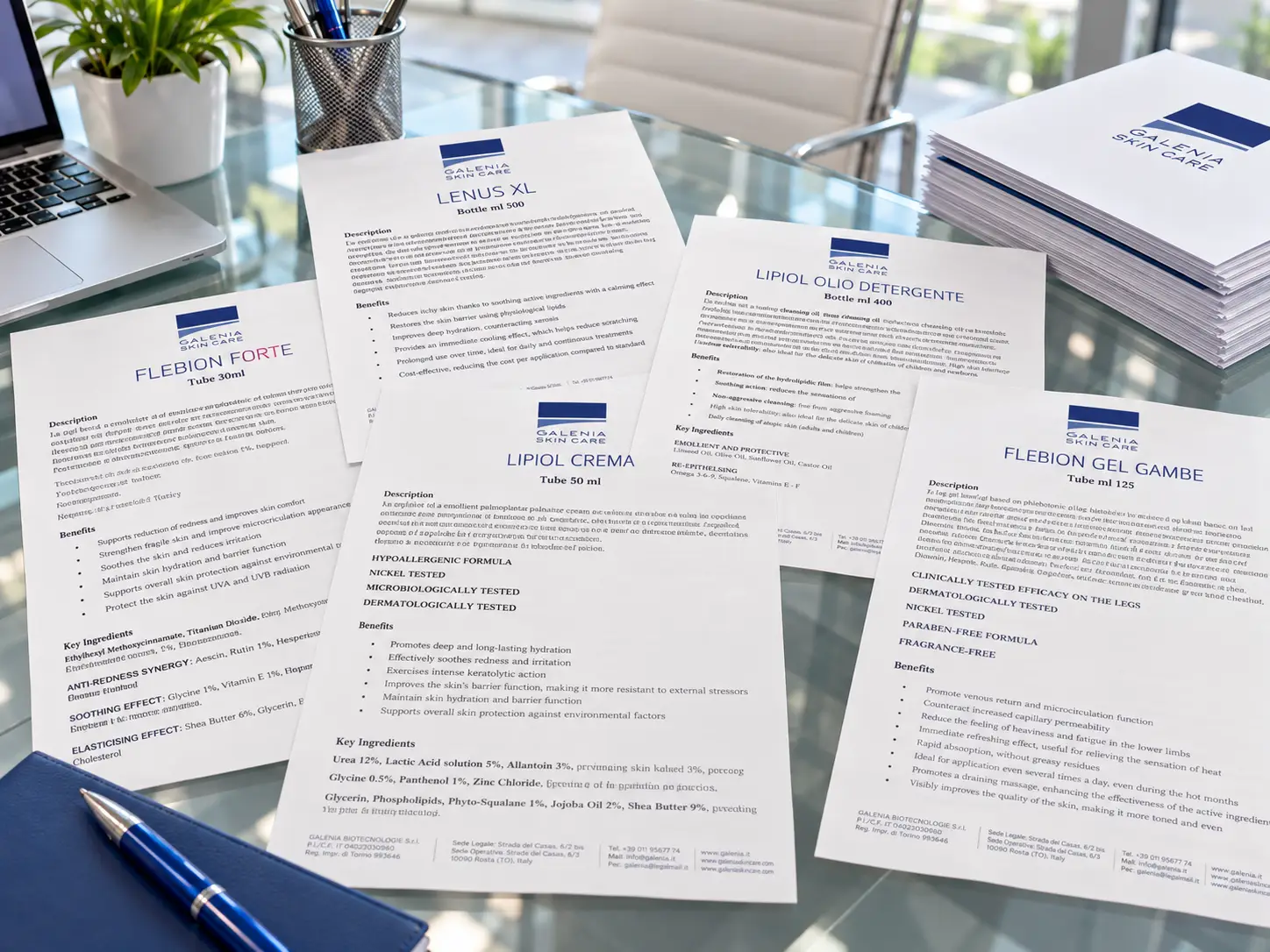 Technical and commercial documentation